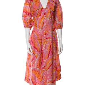 Farm Rio Bright Forest Shirtdress